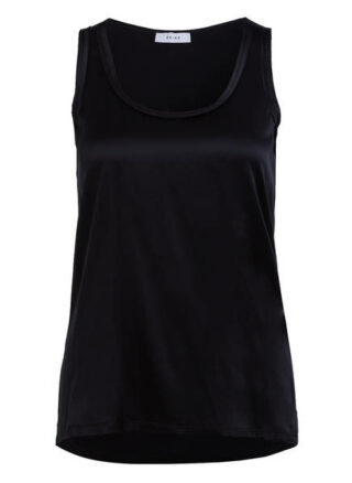 Reiss Seidentop Remey Im Materialmix schwarz