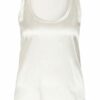 Reiss Seidentop Remey Im Materialmix weiss