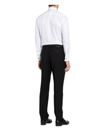 Reiss Smoking-Hose Poker-Satin Regular Fit schwarz