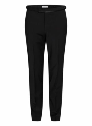 Reiss Smoking-Hose Poker-Satin Regular Fit schwarz