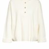 Reiss Strick-Hoodie Frankie weiss