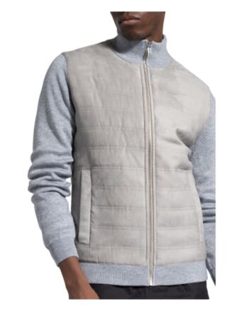 REISS Bernardi Strickjacke Herren, Grau