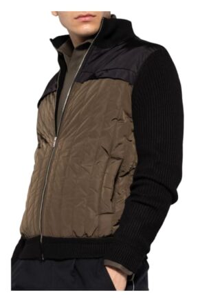 REISS Langly Strickjacke Herren, Schwarz