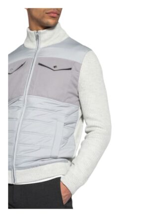 REISS Miller Strickjacke Herren, Grau