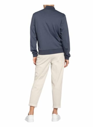 Reiss Sweatjacke Steven Im Materialmix blau