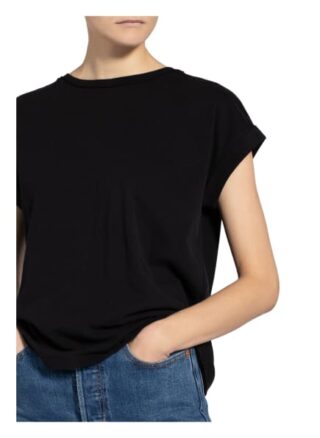 Reiss T-Shirt Tereza schwarz