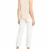 Reiss Top Riley Im Materialmix beige