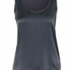 Reiss Top Riley Im Materialmix blau
