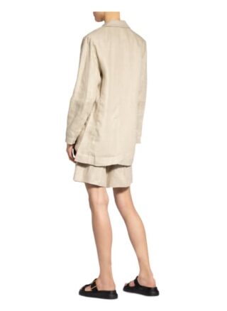 Remain Birger Christensen Longblazer Helen Aus Leinen beige
