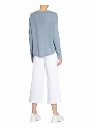 Repeat Cashmere-Pullover blau
