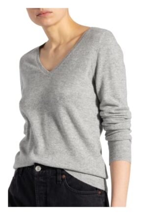 Repeat Cashmere-Pullover grau