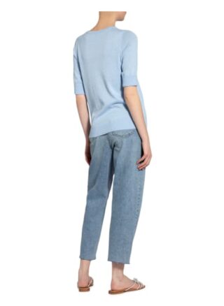 Repeat Pullover Mit 3/4-Arm blau