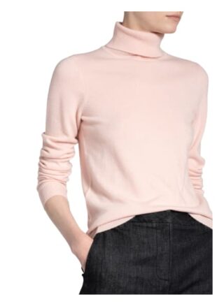 Repeat Rollkragenpullover Aus Cashmere rosa