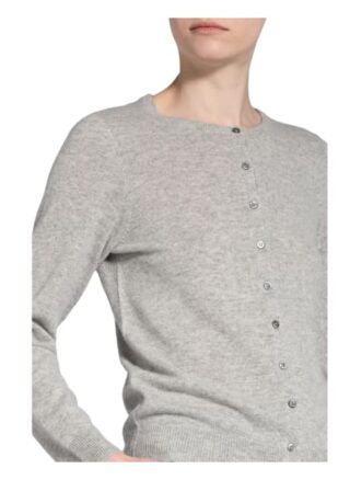 Repeat Strickjacke Aus Cashmere grau