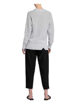 Repeat Strickjacke Mit Paillettenbesatz grau