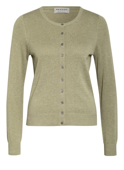 Repeat Strickjacke gruen Repeat Strickjacke gruen