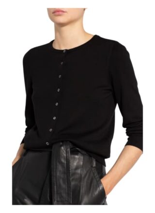 Repeat Strickjacke schwarz