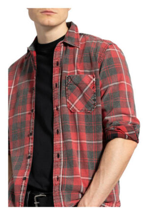 Replay Hemd Regular Fit rot