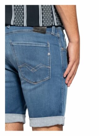 Replay Jeans-Shorts Ambass blau