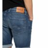 Replay Jeans-Shorts Anbass Slim Fit blau