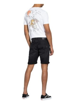 Replay Jeans-Shorts New Anbass Regular Fit grau