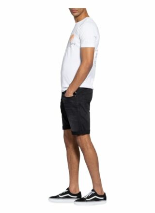 Replay Jeans-Shorts New Anbass Regular Fit grau