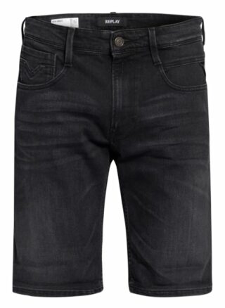 Replay Jeans-Shorts New Anbass Regular Fit grau