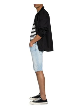 Replay Jeans-Shorts Regular Fit blau