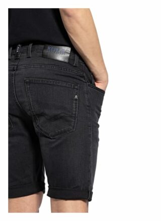 Replay Jeans-Shorts Regular Fit grau