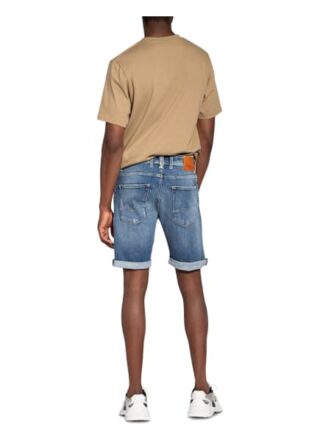 Replay Jeans-Shorts Tapered Fit blau