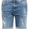 Replay Jeans-Shorts Tapered Fit blau