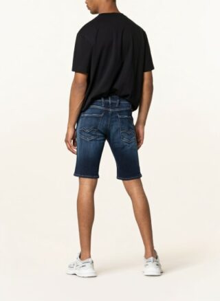 Replay Jeans-Shorts Herren, Blau