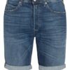 Replay Jeans-Shorts blau
