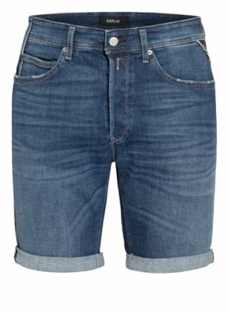 Replay Jeans-Shorts blau