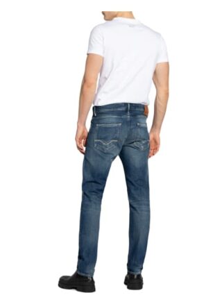 Replay Willbi Regular Fit Jeans Herren, Blau
