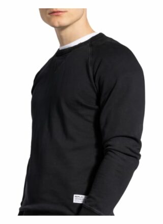 Replay Sweatshirt schwarz