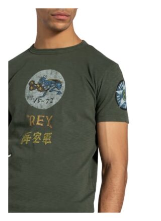 Replay T-Shirt gruen