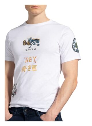 Replay T-Shirt weiss