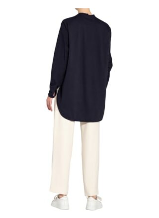 Riani Bluse Im Materialmix blau
