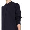 Riani Bluse Im Materialmix blau