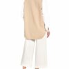 Riani Bluse Im Materialmix braun