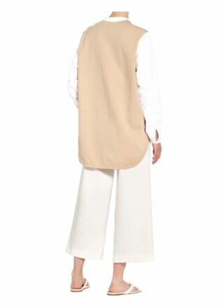 Riani Bluse Im Materialmix braun
