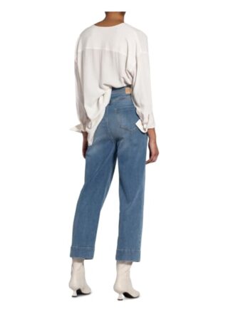Riani Bluse Mit Seide weiss