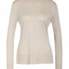 Riani Rollkragenpullover Mit Glitzergarn weiss