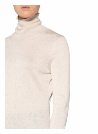 Riani Rollkragenpullover Mit Glitzergarn weiss