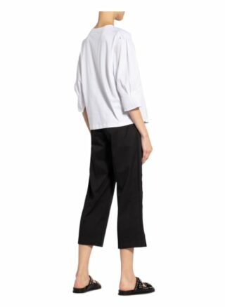 Riani Shirt Mit 3/4-Arm Im Materialmix weiss