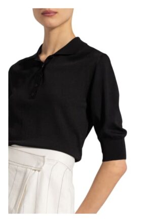 Riani Strick-Poloshirt schwarz