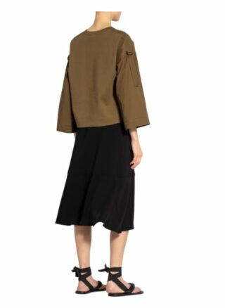 Riani Sweatshirt Im Materialmix gruen