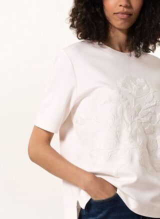 Riani T-Shirt Mit Stickereien weiss