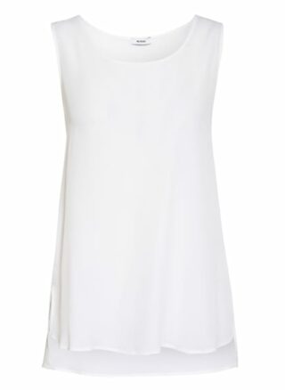 Riani Top Mit Seide weiss